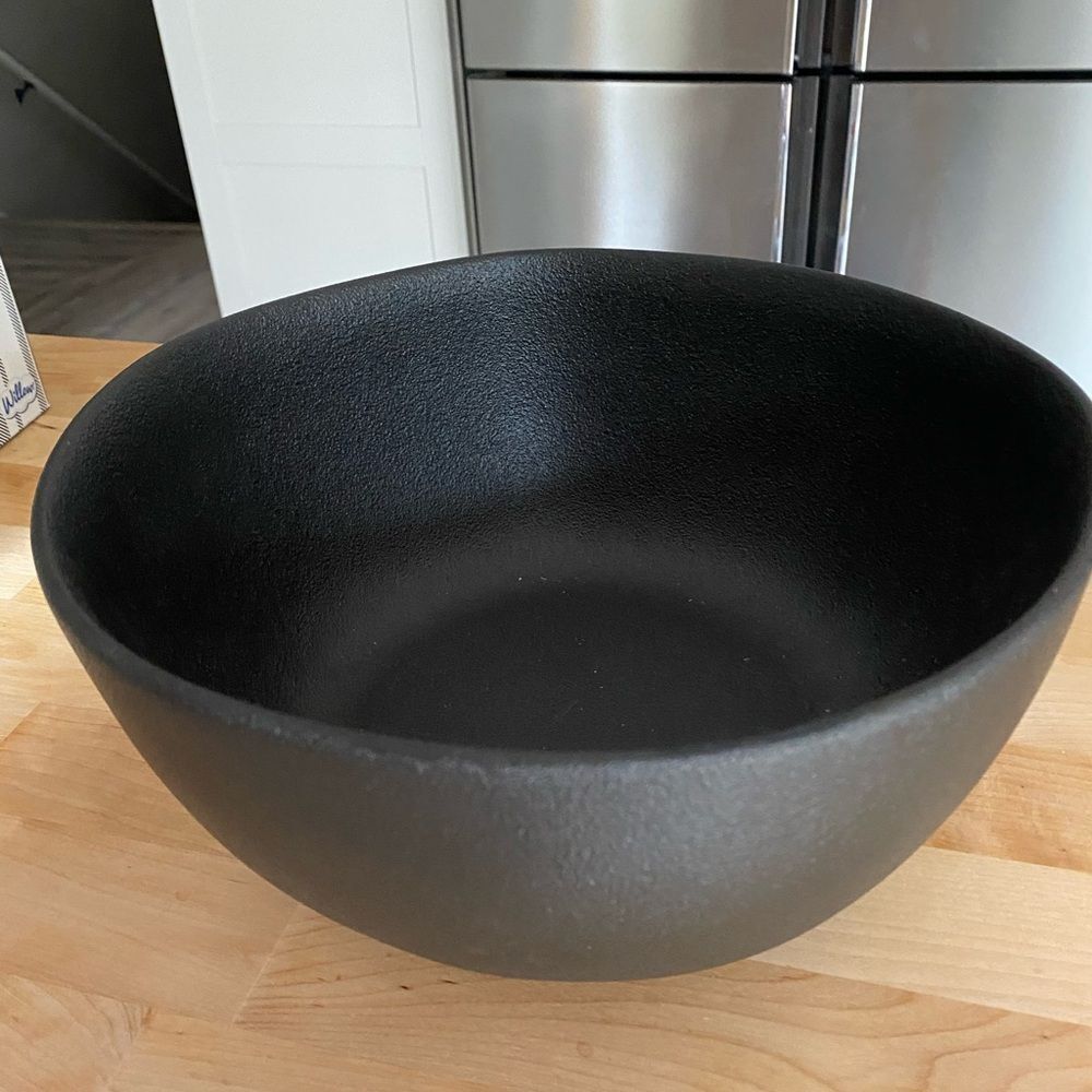 Hearth & Hand Textured Matte -Shimmer Stoneware Serving Bowl